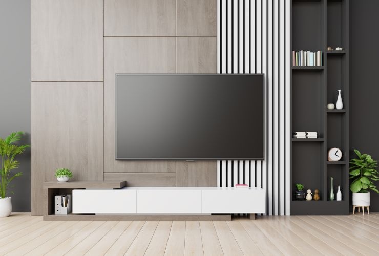 Tutti i trucchi per una parete Tv perfetta